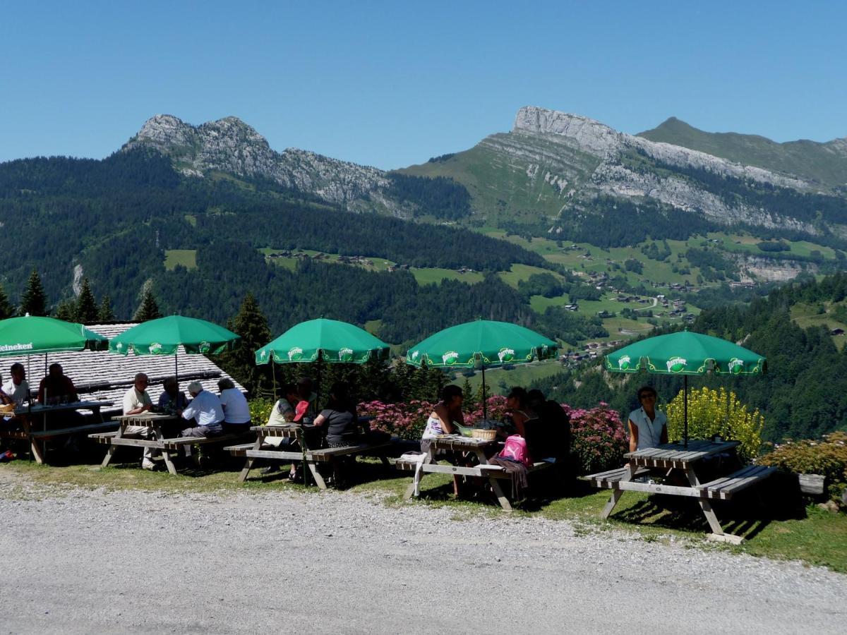 "Chalet Les Aravis" Chalet Et Appartements Le Grand-Bornand Kültér fotó